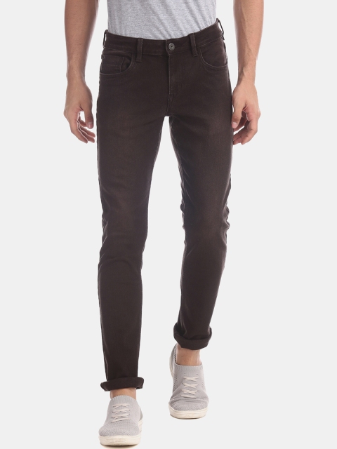 

Cherokee Men Brown Slim Fit Low-Rise Clean Look Stretchable Jeans