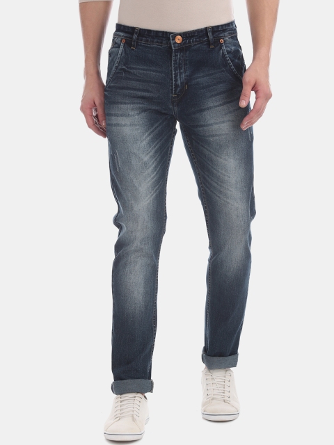

Cherokee Men Blue Slim Fit Low-Rise Low Distress Stretchable Jeans