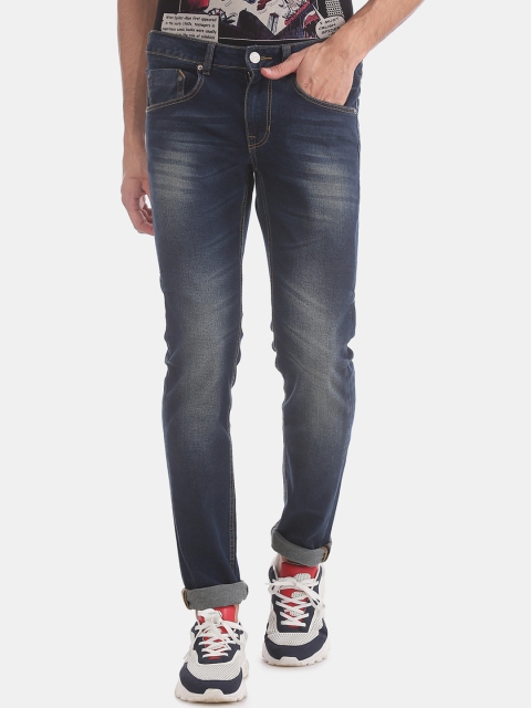 

Cherokee Men Blue Skinny Fit Mid-Rise Clean Look Stretchable Jeans