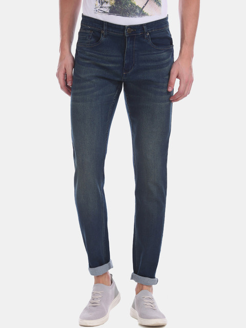 

Cherokee Men Navy Blue Slim Fit Jeans