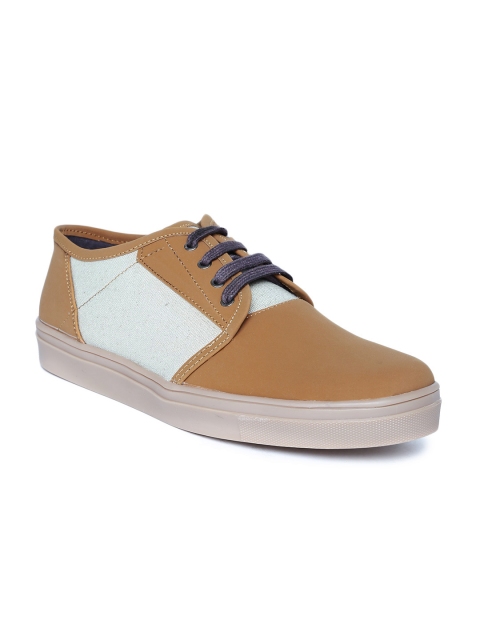 Roadster Men Tan Brown Sneakers available at myntra for Rs.599