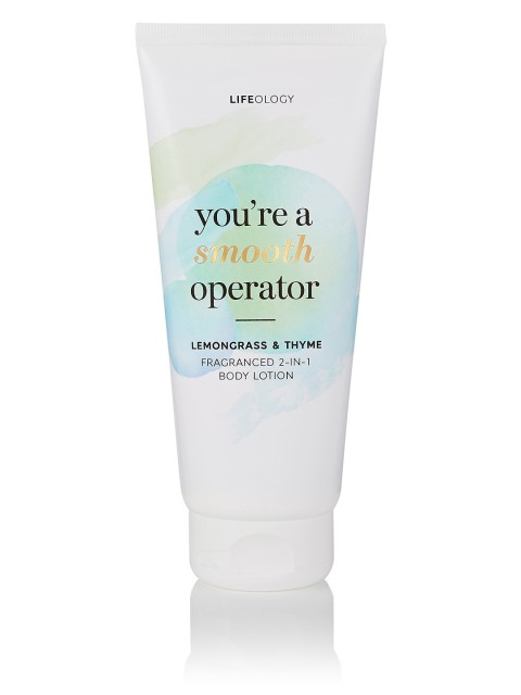 

Marks & Spencer Women Lifeology You're A Smooth Operator 2-in-1 Body Lotion 200 ml, White