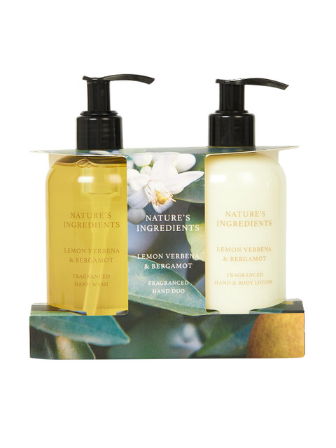 

Marks & Spencer Women Lemon Verbena & Bergamot Duo Beauty Gift Set 300 ml, Off white