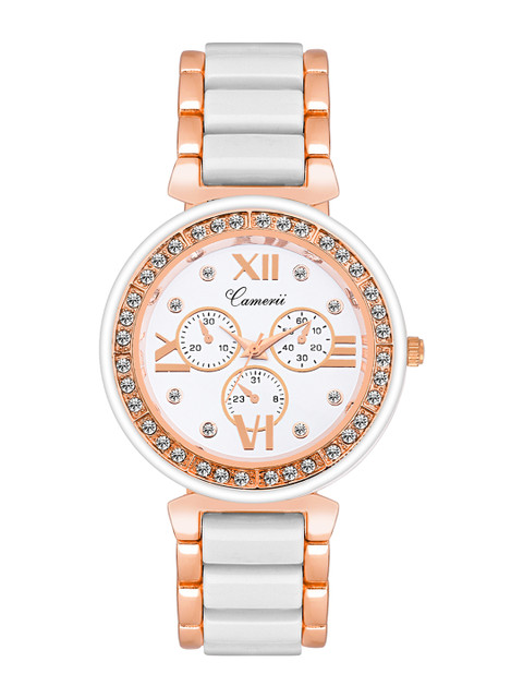 

Camerii Women White Analogue Watch CWL865_L