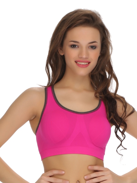 

Clovia Pink Sports Bra BR0418P14