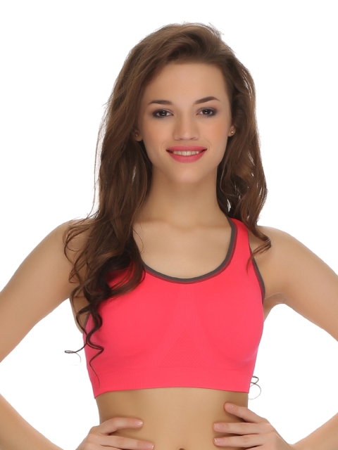 

Clovia Pink Sports Bra BR0418P22