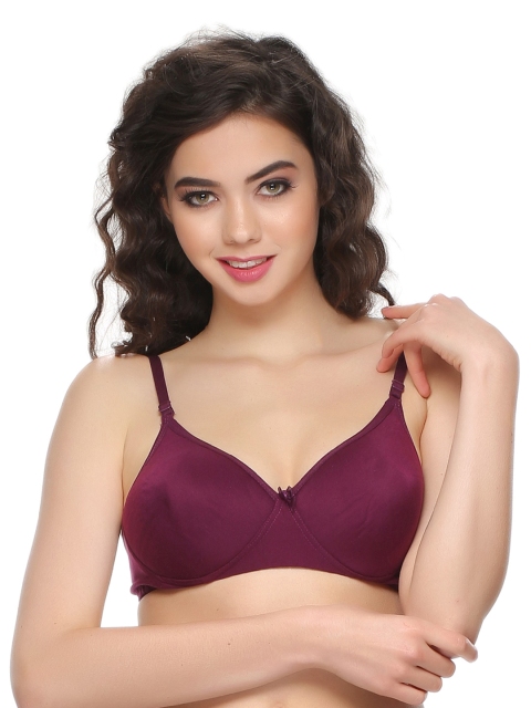 

Clovia Purple T-shirt Bra BR0432P15