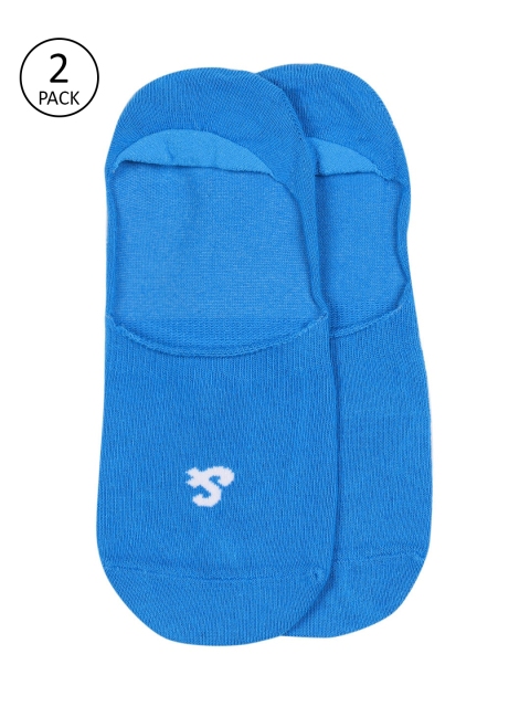 

Jack & Jones Men Pack Of 2 Blue Solid Shoe Liners