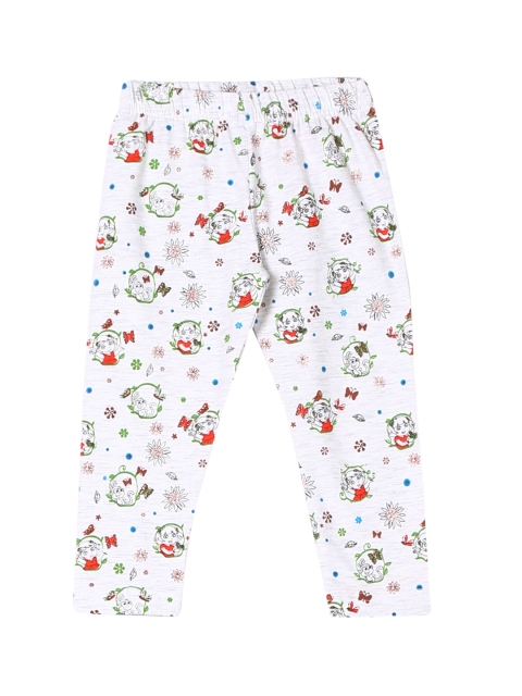 

Colt Girls Grey & Red Dora Printed Ankle-Length Leggings