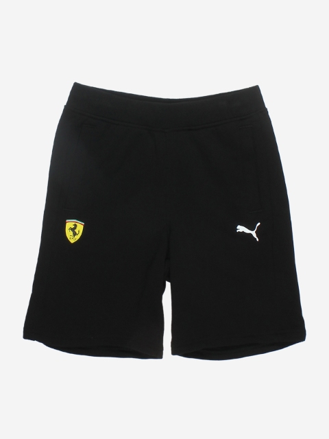 

Puma Boys Black Solid Regular Fit Regular Shorts