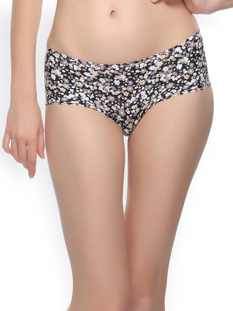 

Clovia Black Printed Hipster Briefs PN0519P13O