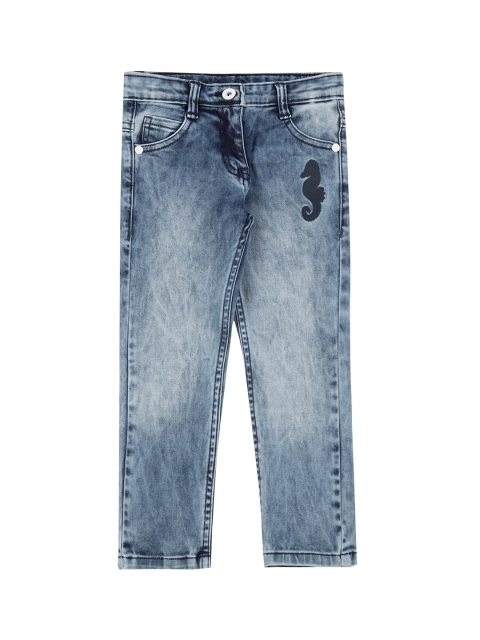 

Cherokee Girls Blue Slim Fit Mid-Rise Clean Look Stretchable Jeans