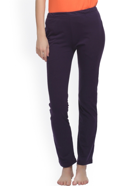 

Clovia Purple Pyjamas LB0019P15S
