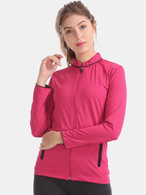 

Sugr Women Pink Solid Sweatshirt