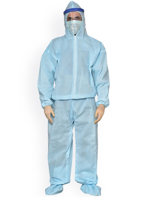 

SWAYAM Blue Personal Protection Equipment Kit (PPE Kit) In Non-Woven