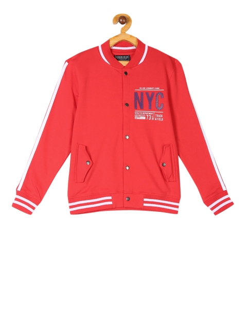 

Cherokee Boys Red Printed Sweatshirt