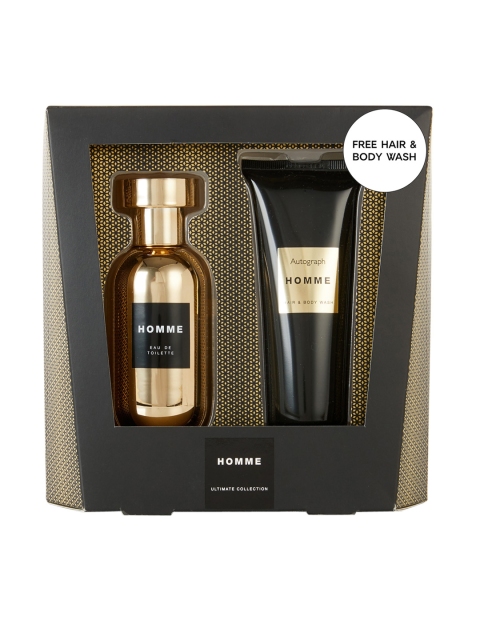 

Marks & Spencer Men Homme Coffret Bath & Body Gift Set, Brown
