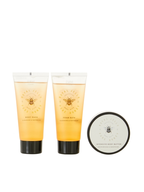 

Marks & Spencer Women Royal Jelly Collection Luxury Body Treats Gift Set 100 ml each, Brown