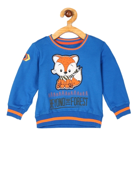 

Donuts Boys Blue Printed Sweatshirt