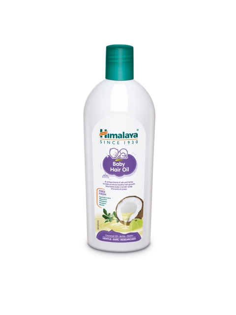 

Himalaya Baby Hair Oil 200 ml, White