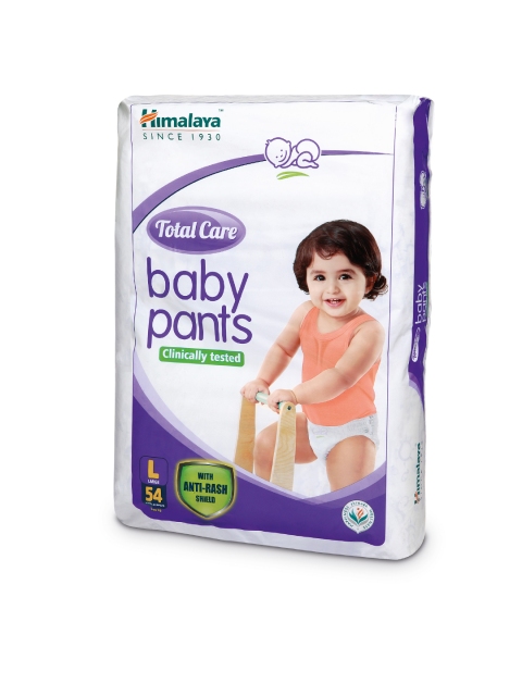 

Himalaya Baby Total Care Baby Pants Diapers - Large, White