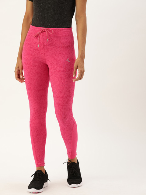 

Jockey Woman's Pink Solid Yoga Pants