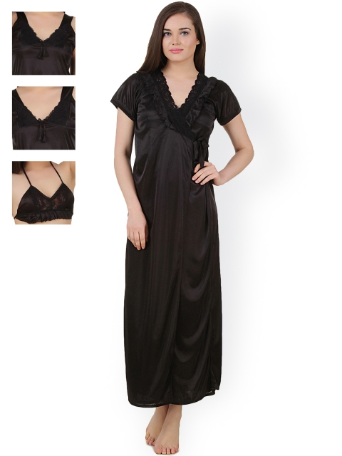 

Fasense Black Nightdress Set GT002B2