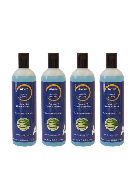 

Rejuvenating UBTAN 4 Pcs 70% Alcohol Based Hand Sanitizer, Blue