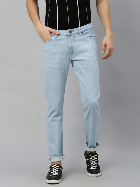 

Blackberrys Men Blue Yonk Skinny Fit Low-Rise Clean Look Jeans