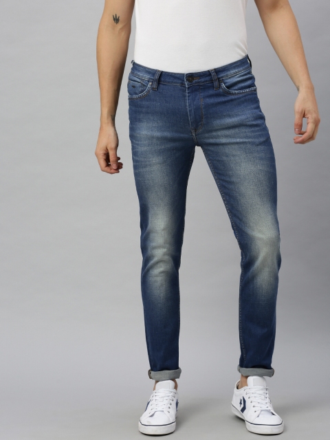 

Blackberrys Men Blue Yonk Skinny Fit Low-Rise Clean Look Stretchable Jeans