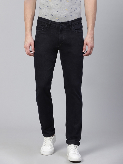 

Blackberrys Men Black Slim Fit Low-Rise Clean Look Stretchable Jeans