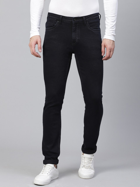 

Blackberrys Men Black Yonk Skinny Fit Low-Rise Clean Look Stretchable Jeans