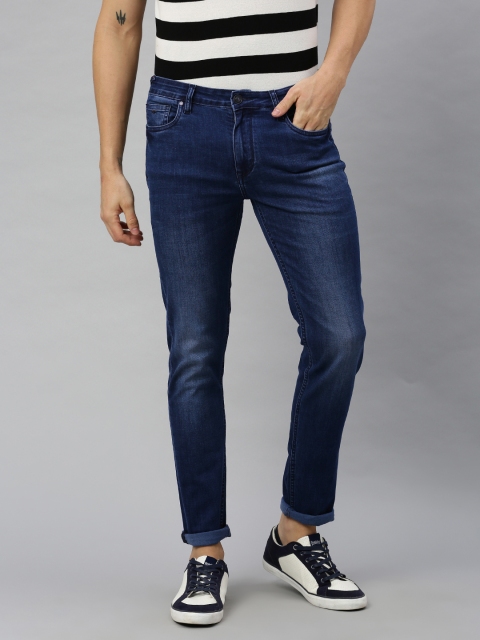 

Blackberrys Men Blue Skim Super Skinny Fit Low-Rise Clean Look Stretchable Jeans