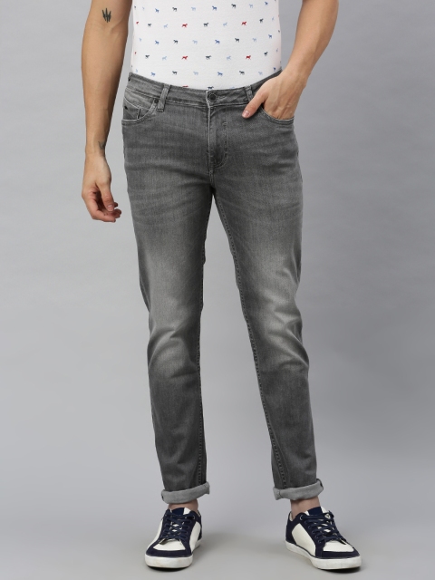 

Blackberrys Men Grey Yonk Skinny Fit Low-Rise Clean Look Stretchable Jeans