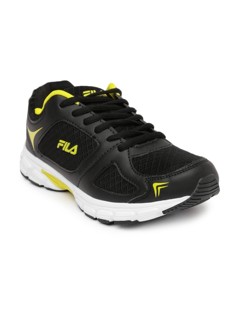

FILA Men Black Run Fast Plus 3 Running Shoes