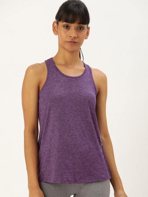 

Jockey Women Purple Solid Top