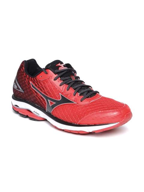 

Mizuno Men Red Wave Rider 19 Running Shoes