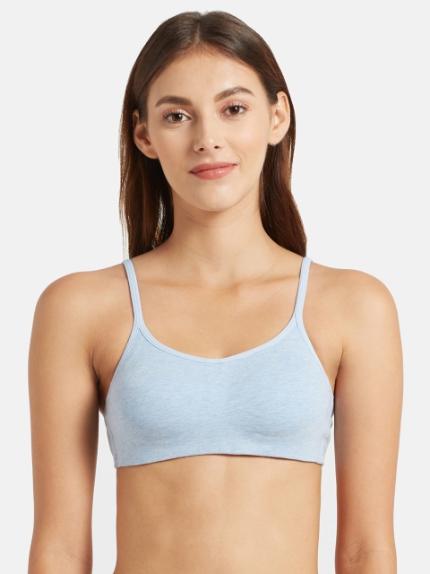 

Jockey Blue Solid Non-Wired Non Padded T-shirt Bra SS12-0105-SKBML