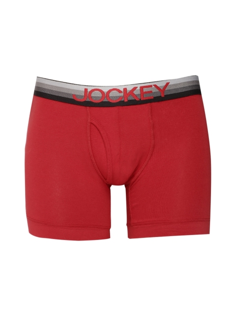 

Jockey Men Maroon Solid Trunks ZN03-0105