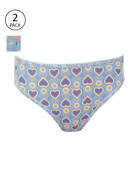 

Jockey Women Pack of 2 Assorted Printed Basic Briefs MJ02-02