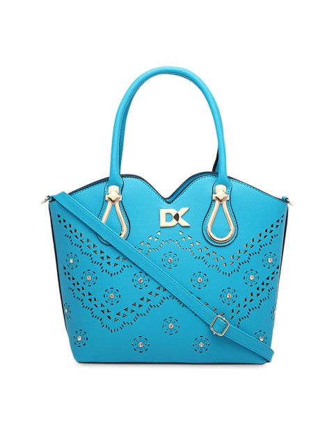 

Diana Korr Blue Cut Work Handheld Bag
