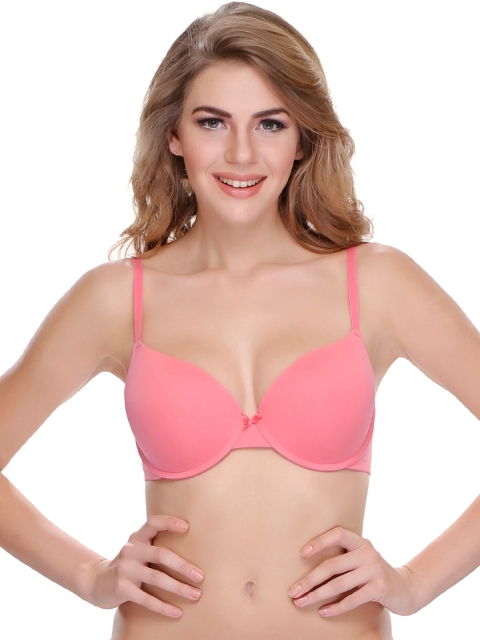 

Clovia Pink Push-Up Bra BR0417P22