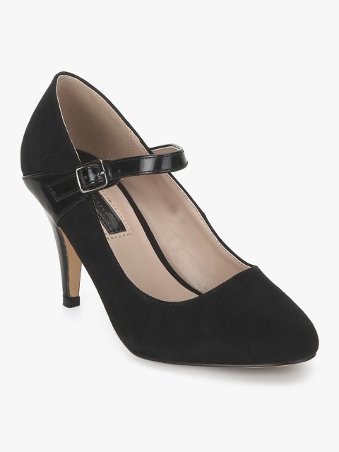 

DOROTHY PERKINS Women Black Solid Pumps