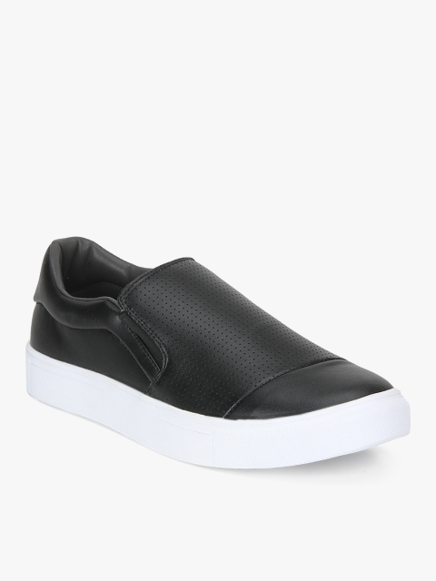 

Superdry Men Black Slip-On Sneakers
