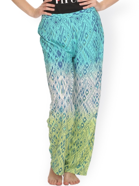 

Clovia Multicoloured Printed Pyjamas NS0574P03, Multi