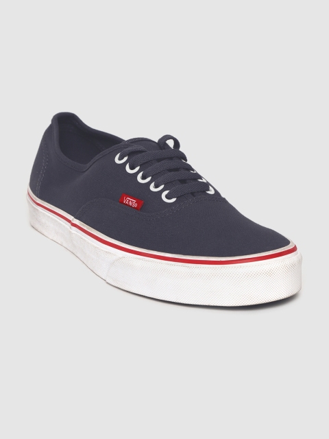 

Vans Unisex Navy Blue Solid Sneakers