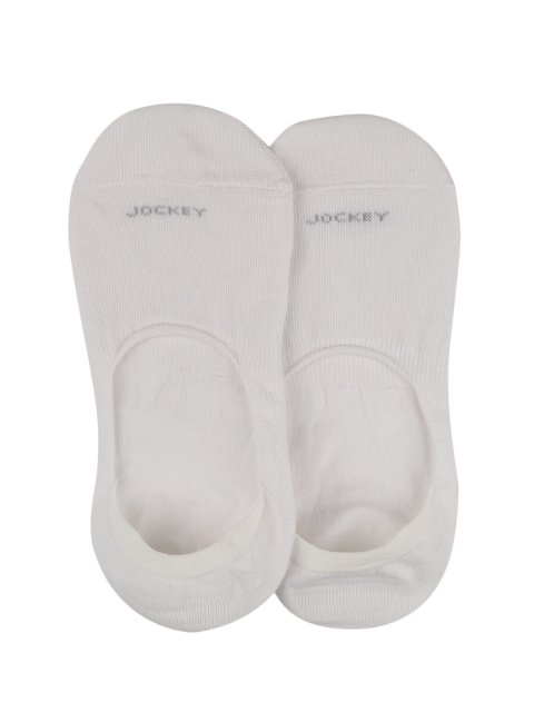 

Jockey Men White Solid StayFresh Shoe Liners