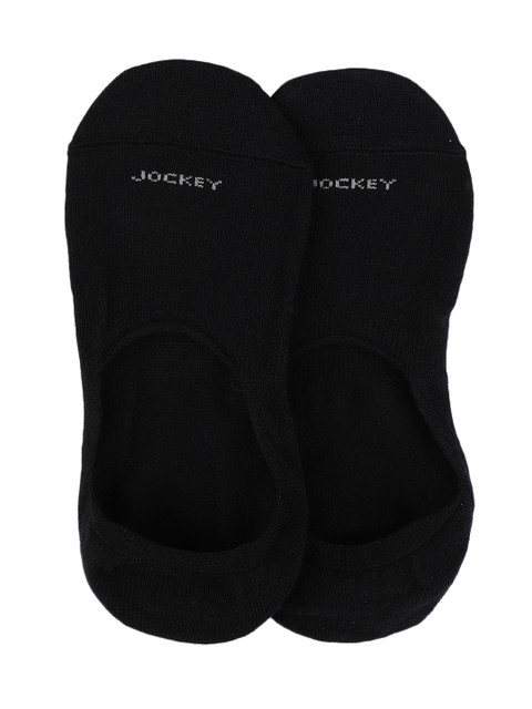 

Jockey Men Black Solid StayFresh Shoe Liners
