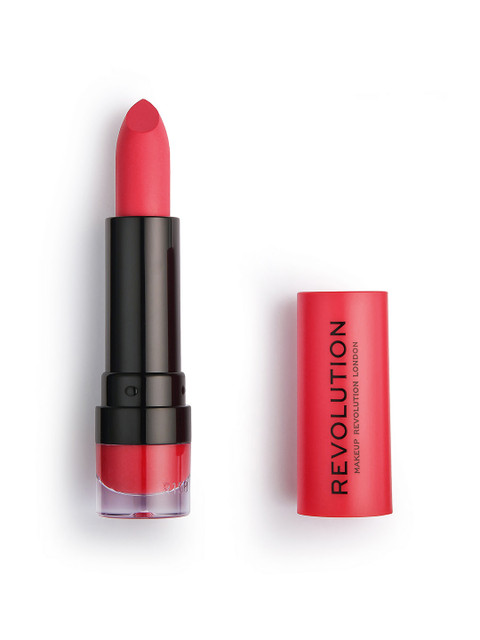 

Makeup Revolution London Matte Lipstick-133 Destiny 3.5ml, Red