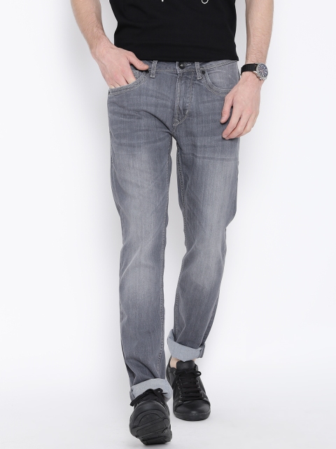 

Flying Machine Grey Michael Slim Tapered Fit Jeans